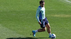 Cesar Greco/Palmeiras - Veiga treina, mas não deve ser titular no Palmeiras