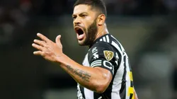 Agif/Fernando Moreno - Hulk marca e classifica o Atlético Mineiro