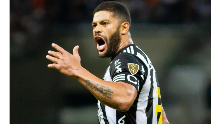 Agif/Fernando Moreno - Hulk marca e classifica o Atlético Mineiro
