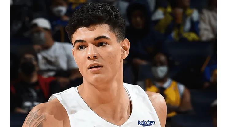 Gui Santos em ação pelos Warriors