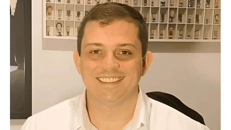 André Garone cobre o dia a dia do Vasco (Foto: Reprodução/Twitter)