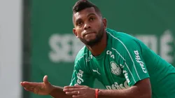 Miguel Borja não deixou saudades no Palmeiras (Foto: Marcello Zambrana/AGIF)