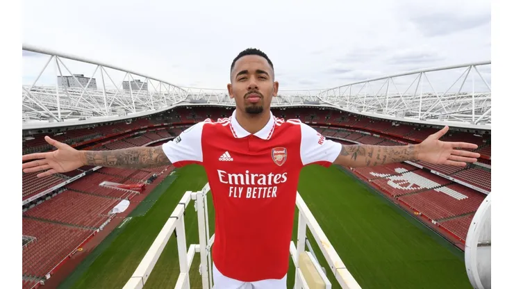 Gabriel Jesus chega para ser o novo camisa 9 do Arsenal