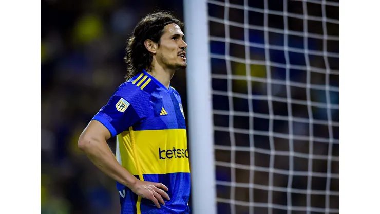 Boca Juniors de Cavani pega o Independiente Del Valle na Sul-Americana (Foto: Marcelo Endelli/Getty Images)