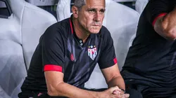 Jorginho falou sobre a partida ACG x São Paulo e Luciano (Foto: Lucas Emanuel/AGIF)