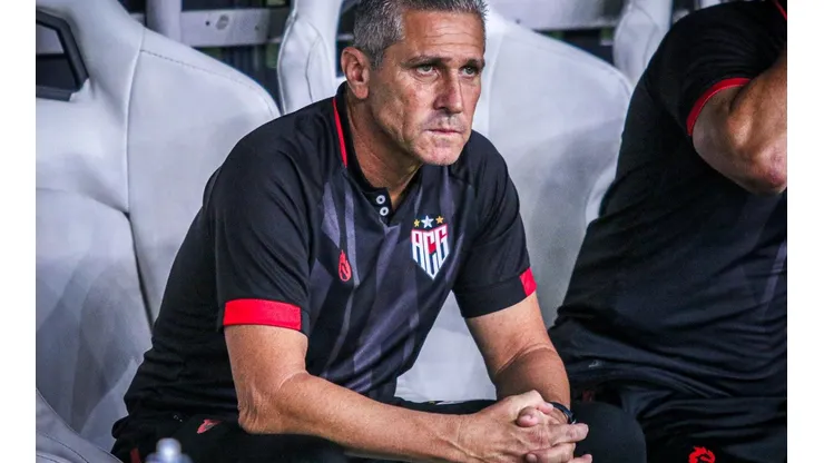 Jorginho falou sobre a partida ACG x São Paulo e Luciano (Foto: Lucas Emanuel/AGIF)