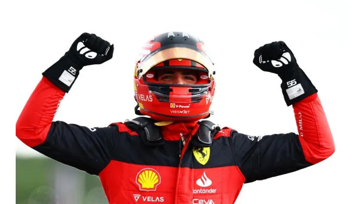 Sainz conquistou a primeira vitória na carreira na F1