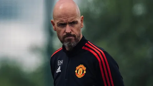 Foto: Reprodução/MUFC - Erik Ten Hag age no mercado e mira contratação de atacante do Palmeiras