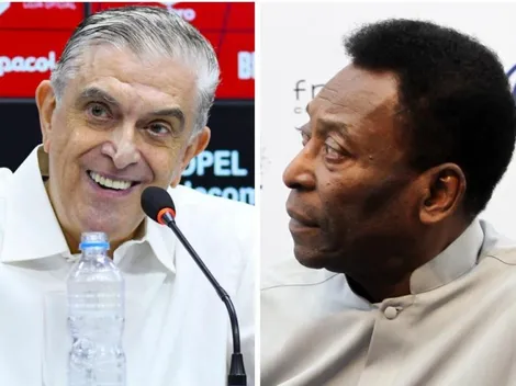 "Pelé não joga mais"; Petraglia volta a citar o Santos e dá resposta ácida