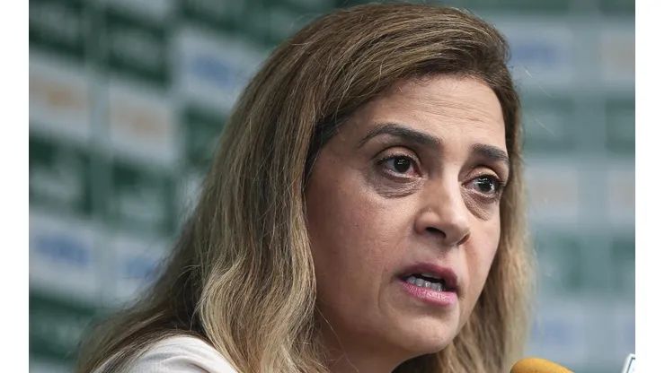 Leila Pereira, presidente do Palmeiras (Foto: Ettore Chiereguini/AGIF)