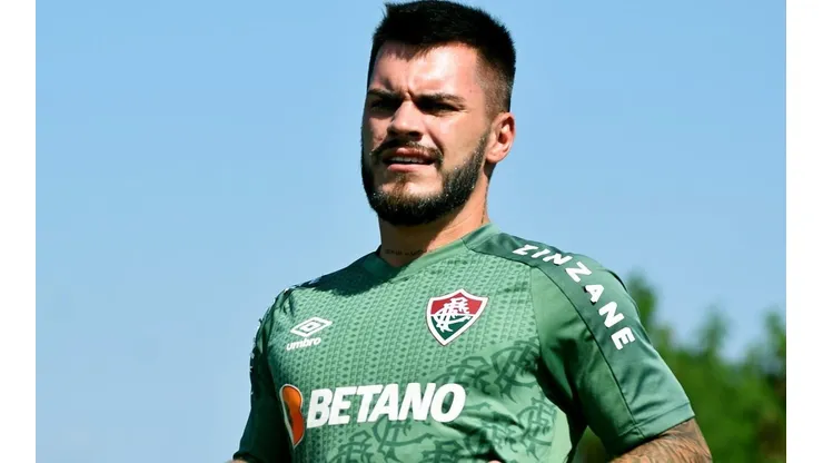 Foto: Mailson Santana/Fluminense FC/Divulgação - Nathan: meia foi apontado como alvo do Grêmio