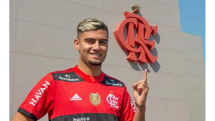 Foto: Alexandre Vidal/Flamengo - Andreas deixou muito claro seu objetivo de permanecer no Flamengo.