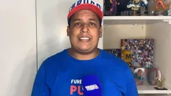 Foto: Reprodução Canal do Puco / YouTube | Marinho Jr é setorista do Bahia, pela Rádio Metrópole