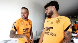 Foto: Reprodução Twitter oficial do Corinthians - @Corinthians - Yuri no CT do Timão.