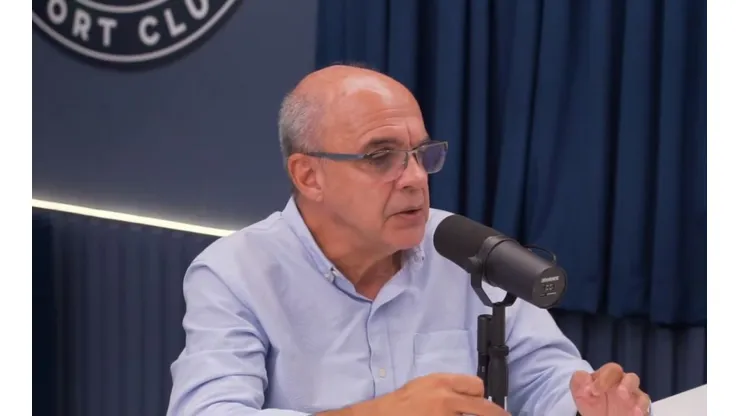 Foto: Reprodução Flow/YouTube | Bandeira de Mello responde se incomoda ouvir que o Fla não tem estádio