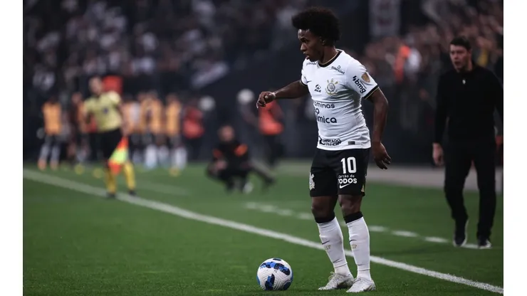 Ettore Chiereguini/AGIF - Willian foi elogiado após Corinthians x Boca