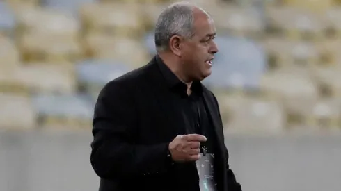 (Photo by Antonio Lacerda – Pool/Getty Images) – Técnico do Cerro Porteño é ídolo do Palmeiras.