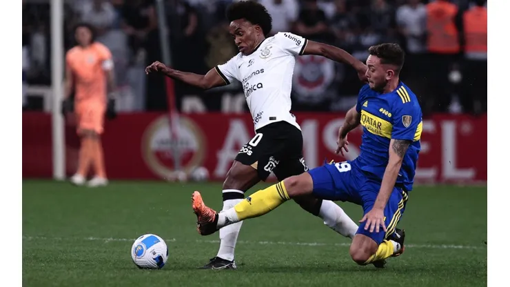 Agif/Ettore Chiereguini - Willian joga hoje contra Boca Juniors.