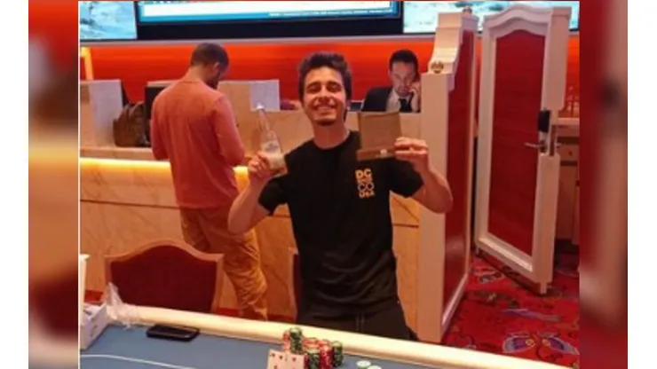 Felipe Ketzer arrumou excelente premiação no Cassino Wynn (Foto: Reprodução instagram Ricardo Sehnem)