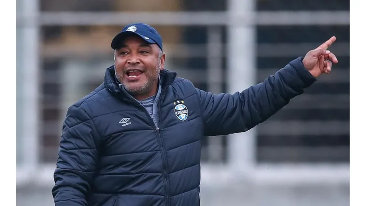 Foto: Lucas Uebel/Grêmio/Divulgação - Roger Machado: técnico tenta consolidar o Grêmio no G-4
