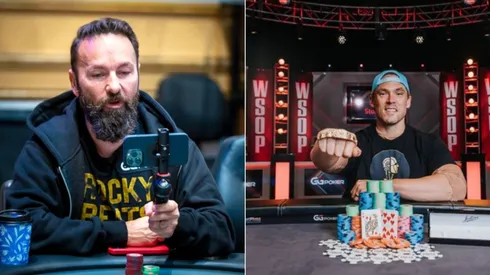 Negreanu perdeu a cabeça e Foxen ficou com a forra (Foto: Katerina Lukina e Hayley Hochstetler/PokerNews)
