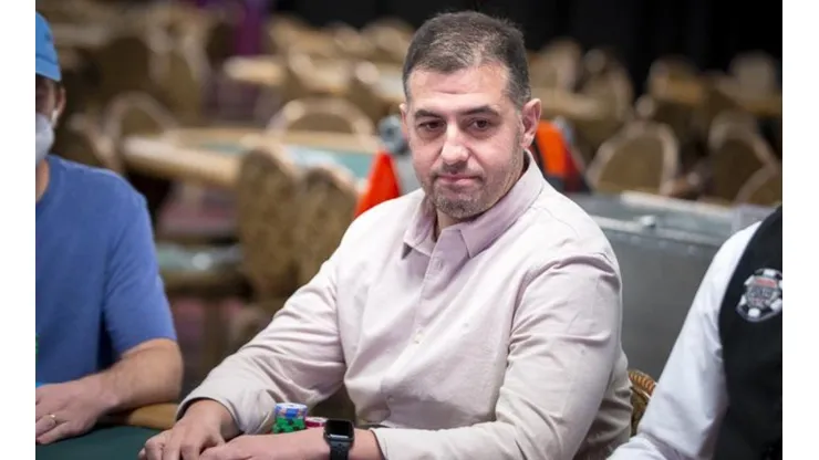 Walter Ripper fez a primeira mesa final dele na WSOP (Foto: Katerina Lukina/PokerNews)