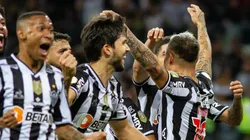 Foto: Fernando Moreno/AGIF - Atlético-MG comemora gol na virada contra o Fortaleza