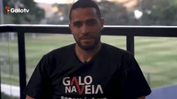 Foto: Reprodução/Galo TV/YouTube - Alan Kardec: atacante já foi confirmado como reforço do Atlético