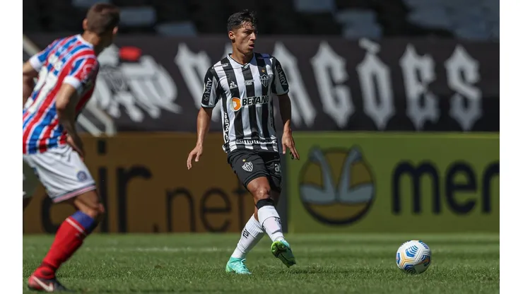 Alan Franco pouco atuou em 2021 e foi emprestado pelo Atlético-MG