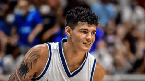 Gui Santos ainda atuando pelo Minas no NBB