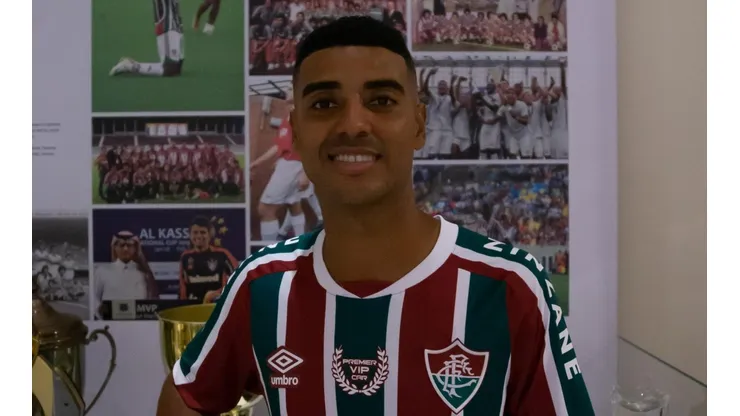 Foto: Marcelo Gonçalves/Fluminense FC/Divulgação - Alan: atacante retornou ao Flu após longa passagem pelo exterior