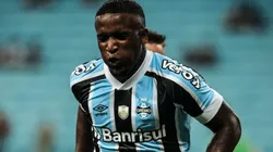 Foto: Lucas Uebel/Grêmio/Divulgação - Elias Manoel: atacante conversou com técnico após erros