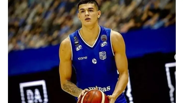 Gui Santos foi 'draftado' na NBA — Foto: Divulgação FIBA