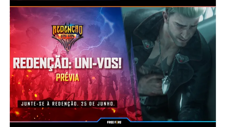 Free Fire: Modo “Redenção: Uni-vos” chega neste sábado (25)