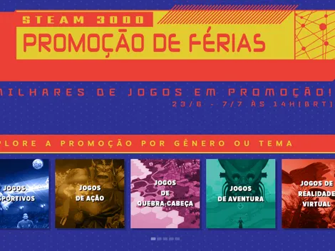 Promoção de Férias do Steam começa nesta quinta (23) com desconto em jogos