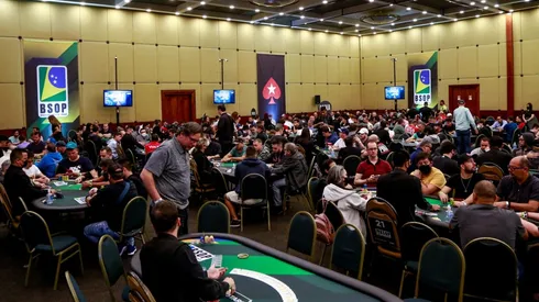 Salão de torneios do BSOP Winter Millions (Foto: BSOP)