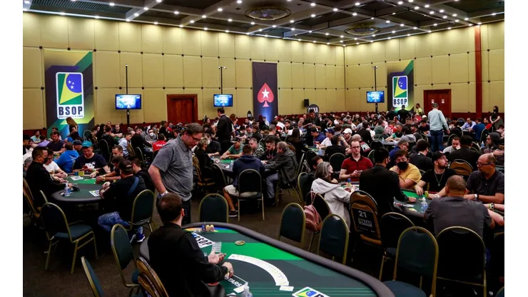 Salão de torneios do BSOP Winter Millions (Foto: BSOP)