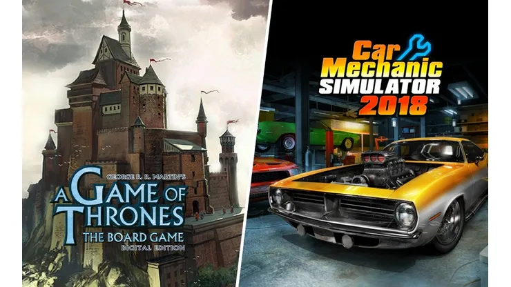 Game Of Thrones: The Board Game e Car Mechanic Simulator 2018 estão de graça na Epic Games Store