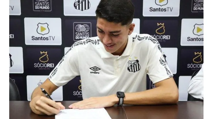 Foto: Pedro Ernesto Guerra Azevedo/Santos FC | Jair Cunha foi destaque na Copa São Paulo de Futebol Júnior