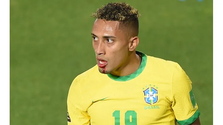 Foto: FotoBaires/AGIF - Raphinha é alvo de gigante inglês para a próxima temporada