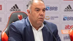 Foto: Alexandre Vidal / Flamengo - Marcos Braz tratou de atualizar tema: Flamengo ainda não desistiu de manter Andreas no elenco