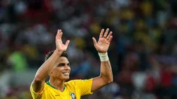 Ale Cabral/AGIF - Thiago Silva visita CT do Fluminense e acende rumores