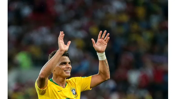 Ale Cabral/AGIF - Thiago Silva visita CT do Fluminense e acende rumores