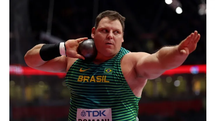 Maja Hitij/Getty Images for World Athletics - Darlan Romani, do Brasil