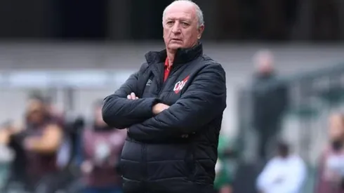 Foto: Gustavo Oliveira/Athletico/Divulgação – Felipão: treinador vive bom momento no Furacão