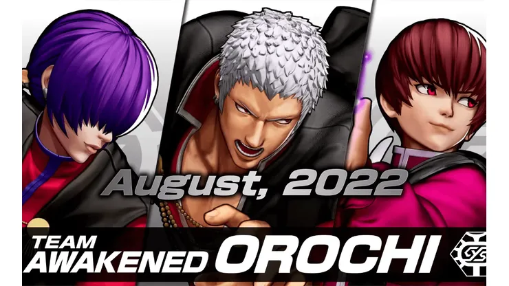 The King of Fighters XV receberá Equipe Awakened Orochi em agosto
