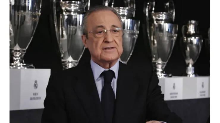 Foto: Handout/Laureus via Getty Images/Espanha - Florentino Pérez: presidente elogiou novo contratado do Real Madrid