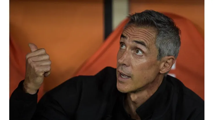 Foto: Thiago Ribeiro/AGIF - Paulo Sousa não gostou da situação.