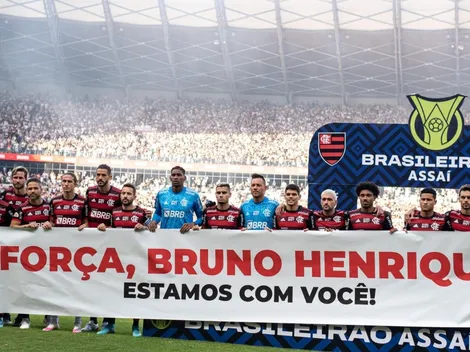 Flamengo presta homenagem a BH27 e Dorival Jr demonstra frustração em não poder contar com jogador