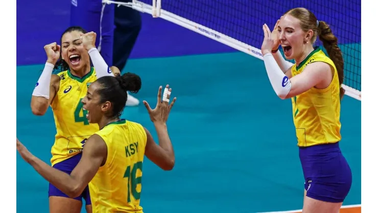 Wander Roberto/Inovafoto/CBV - Seleção brasileira segue bem na VNL